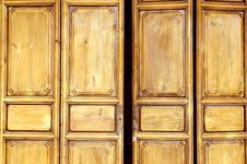 Wooden Door In Old Style Royalty Free Stock Images Wooden Door In Old Style Royalty Free Stock Images