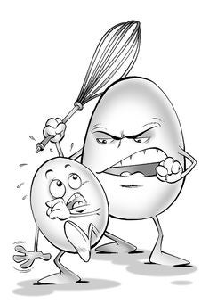 Two Eggs Stock Photos