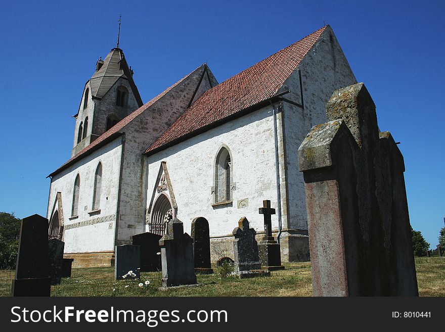 An old church from Gotland