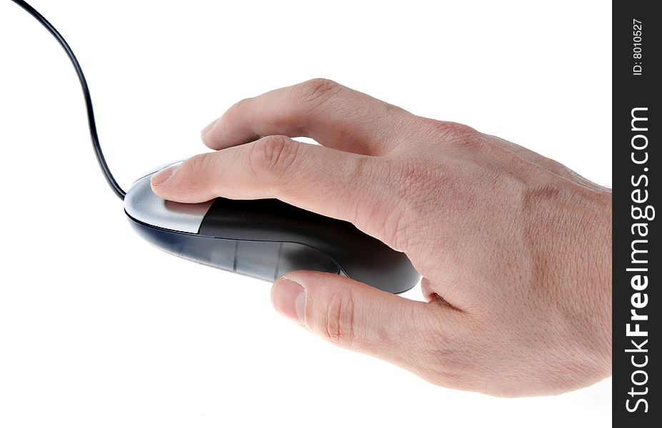 Hand Using Mouse