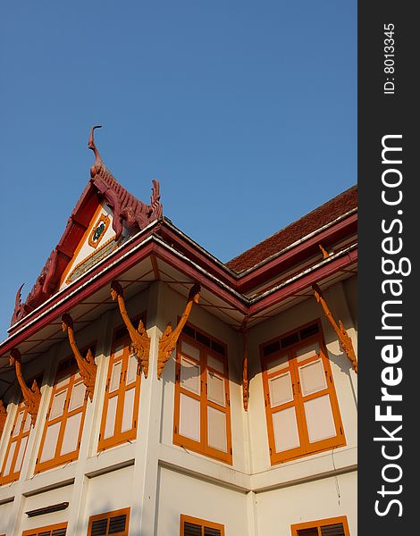 Thai Library in ancient temple