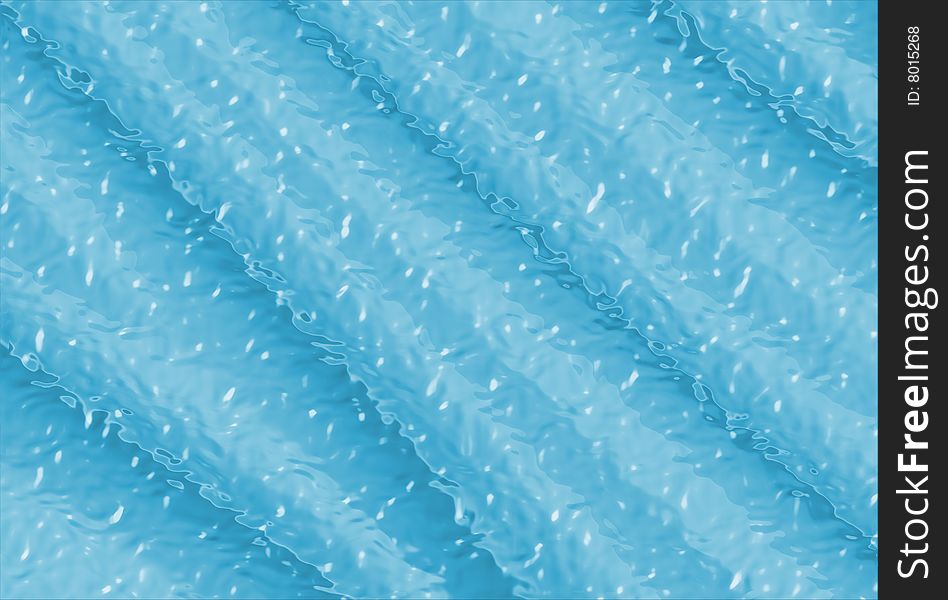 Illustration of blue icy background