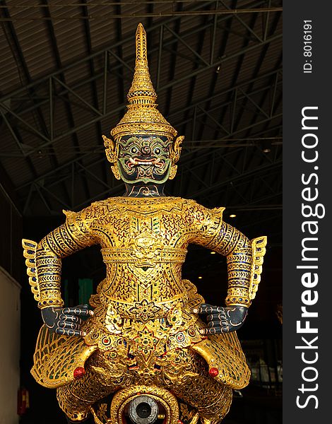 Royal boat is on of supreme art of Thailand. Royal boat is on of supreme art of Thailand.