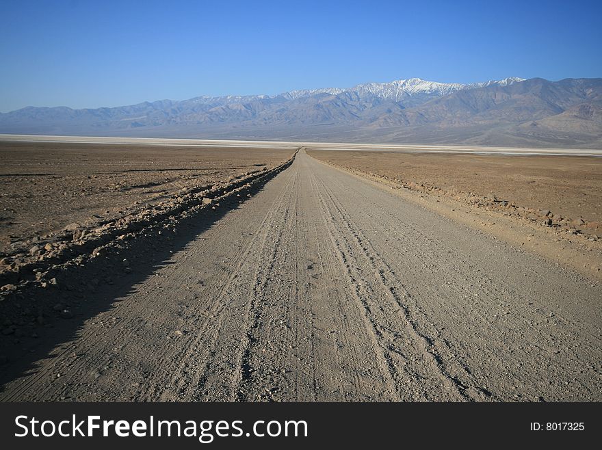 Desert Dirt Road, Death Valley