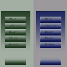 Web Menu Stock Photography Web Menu Stock Photography