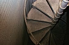 Down The Spiral Staircase Stock Photos Down The Spiral Staircase Stock Photos