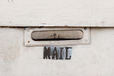 Mail Slot Royalty Free Stock Photos Mail Slot Royalty Free Stock Photos