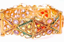 Gold Bracelet Royalty Free Stock Images Gold Bracelet Royalty Free Stock Images