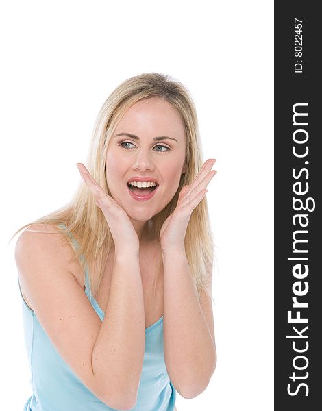 Surprised woman