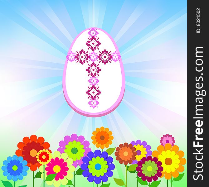 Easter is sacred holiday for all people. Easter is sacred holiday for all people