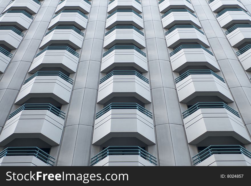 Residential Building Balconies In San Francisco