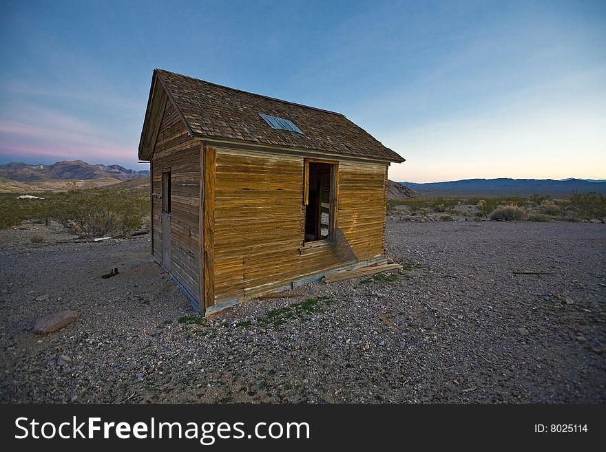 Shot near Death Valley in a ghost town. Shot near Death Valley in a ghost town