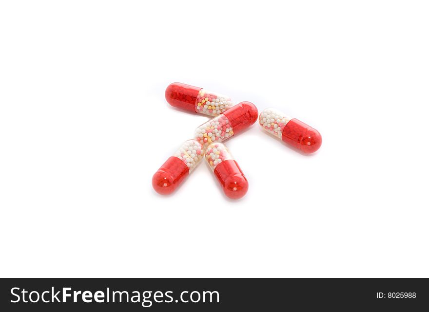 Medical Pills Composition With Copyspace