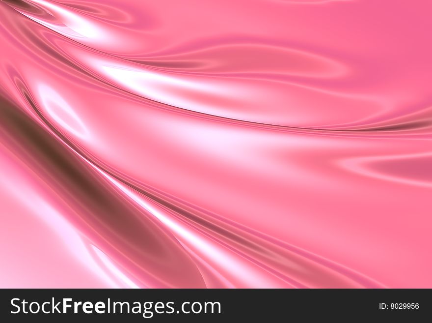 Silky Pink Fabric