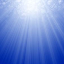 Sunlight Underwater Stock Photography Sunlight Underwater Stock Photography