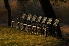 Lawn Chairs Royalty Free Stock Image