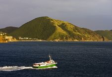 Green Ferry To Green Island Stock Images