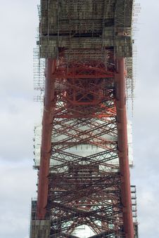 Scaffolding And Structure Of The Forth Rail Bridge Royalty Free Stock Photos Scaffolding And Structure Of The Forth Rail Bridge Royalty Free Stock Photos