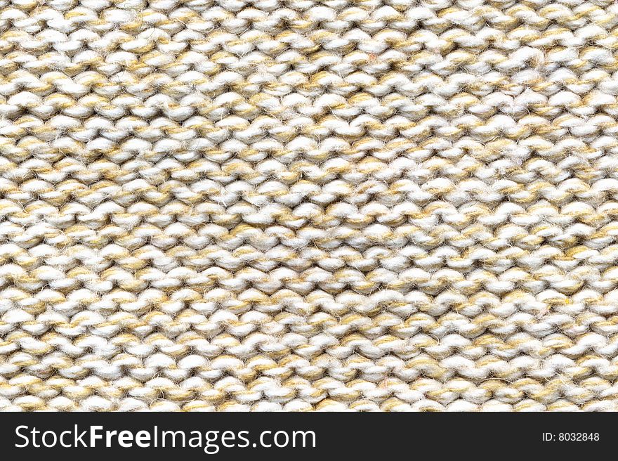 Woollen cloth background with space for text