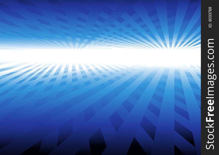 Abstract light, vector illustration, AI file included