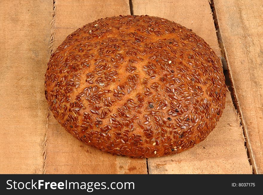 Special grain Bread isolated