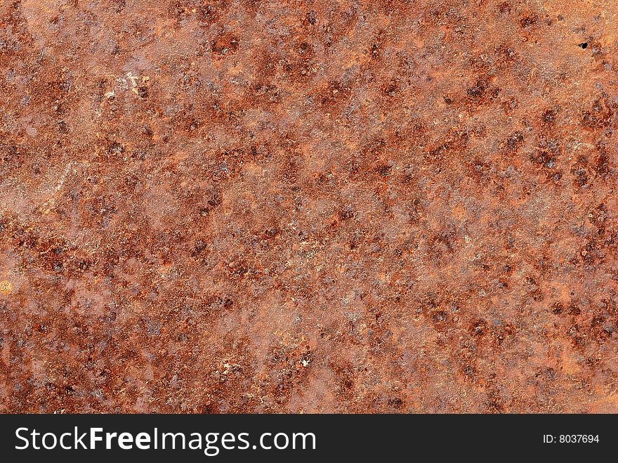 Rusty sheet texture