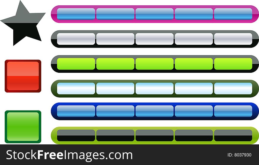 Website tab templates with colors to chose from. Website tab templates with colors to chose from