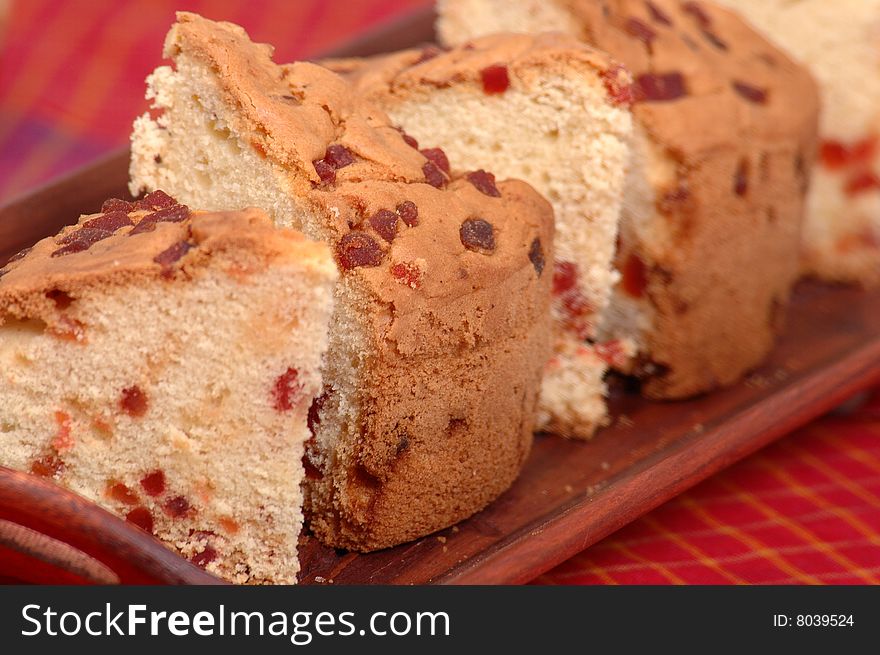 Fresh backed fruit cake to tease your senses. Fresh backed fruit cake to tease your senses.