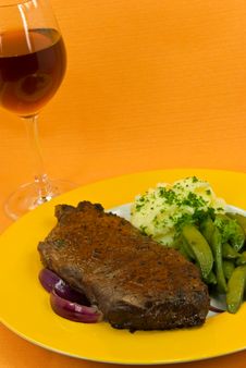 Roast Beef With Red Wine Stock Images Roast Beef With Red Wine Stock Images