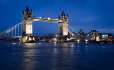 Tower Bridge At Night Royalty Free Stock Photos Tower Bridge At Night Royalty Free Stock Photos