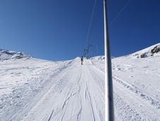 Ski Lift Royalty Free Stock Photo