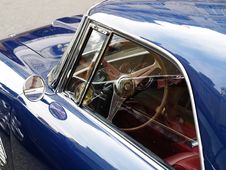 Old Blue Car Royalty Free Stock Images