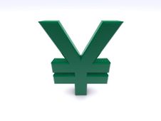Yen Sign Royalty Free Stock Photos
