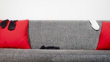 Sofa And Socks Stock Photography Sofa And Socks Stock Photography