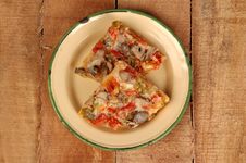 Italian Pizza For Breakfast Stock Images Italian Pizza For Breakfast Stock Images