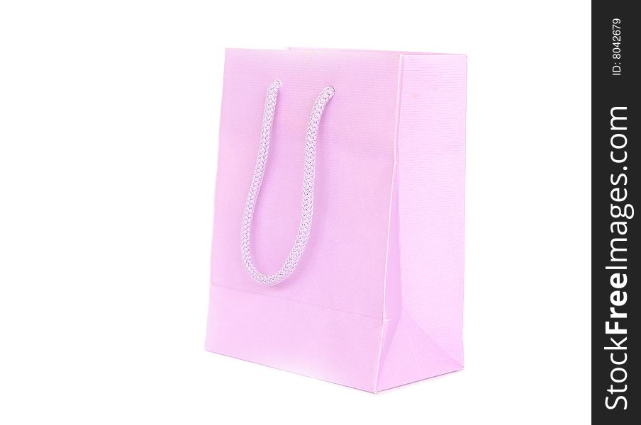 Pink Paper Bag