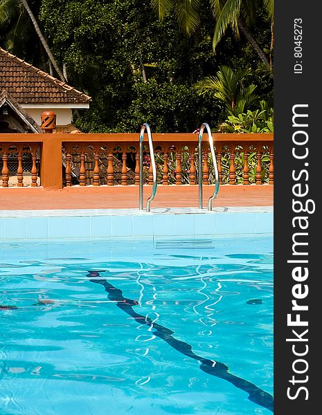 Swimming Pool In Indian Holiday Resort