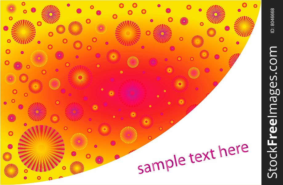 Abstract colorful yellow background pattern. Abstract colorful yellow background pattern