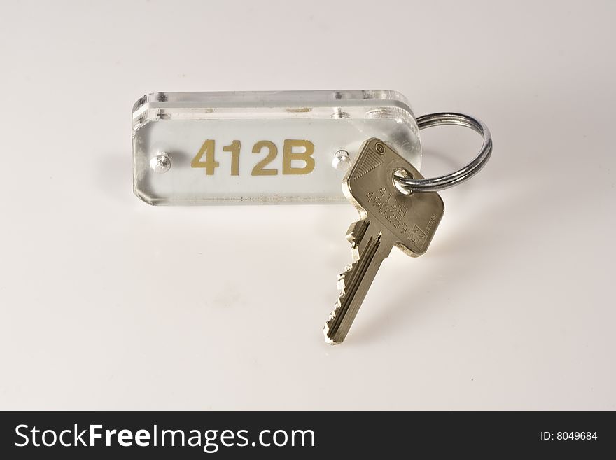 Key ring pendent. Key number 412b.