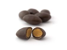 Nut In Chokolate Stock Images Nut In Chokolate Stock Images