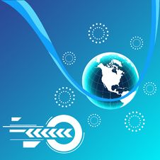 Blue Planet Royalty Free Stock Photo Blue Planet Royalty Free Stock Photo