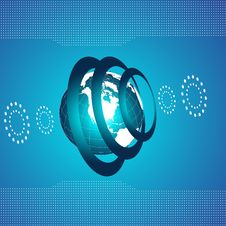 Blue Planet Royalty Free Stock Photo Blue Planet Royalty Free Stock Photo