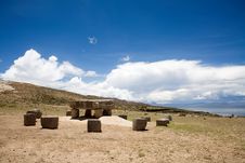 Isla Del Sol - Titicaca Royalty Free Stock Images Isla Del Sol - Titicaca Royalty Free Stock Images