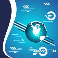 Blue Planet Royalty Free Stock Image Blue Planet Royalty Free Stock Image