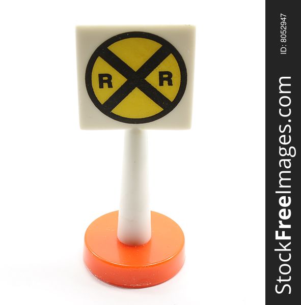 Railroad Crossing Toy