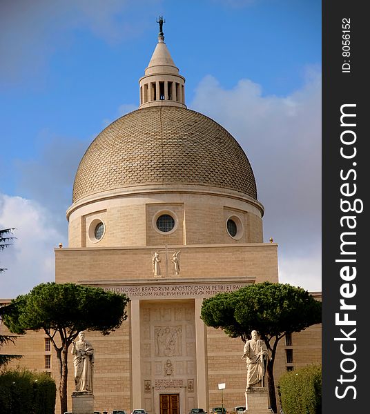 Church of saints peter and paul in rome