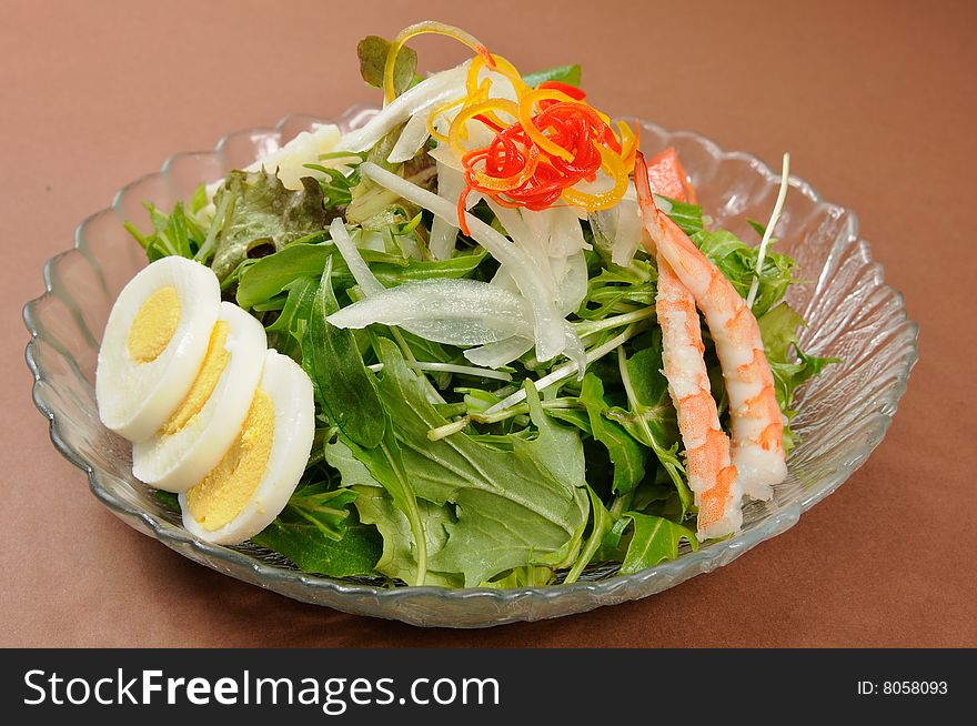 Health and delicious fresh salad