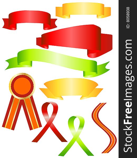 Any color ribbons for design