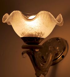 Old Lamp Shade Royalty Free Stock Images Old Lamp Shade Royalty Free Stock Images