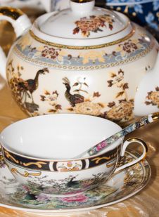 China Tea Cup Stock Image China Tea Cup Stock Image